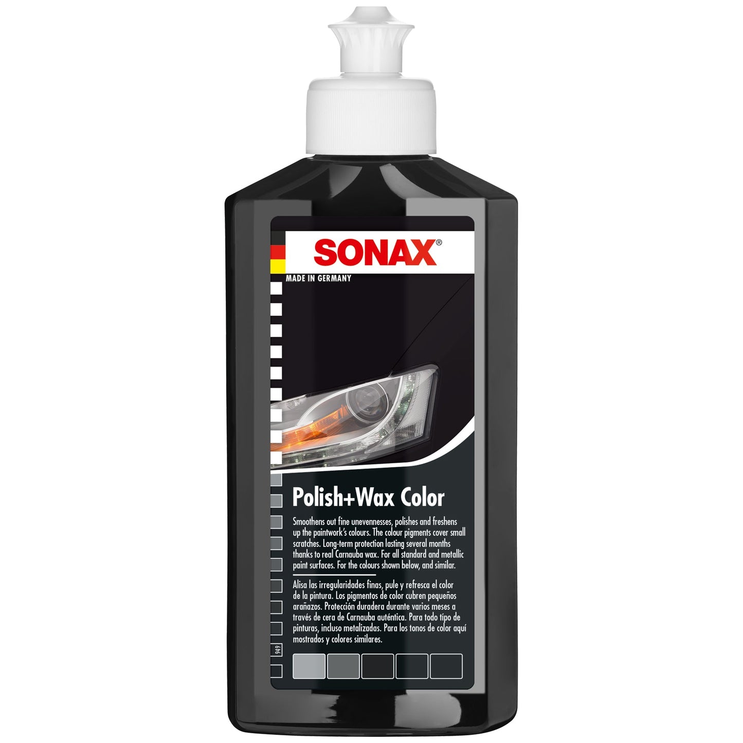 Sonax Polish + Wax Color (Black) 250ml